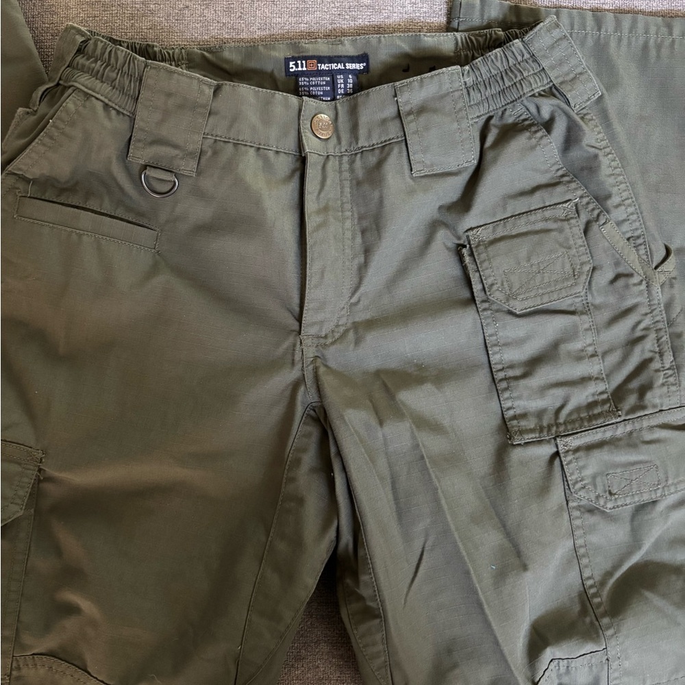 5.11 Tactical Green Cargo Pants- Women’s